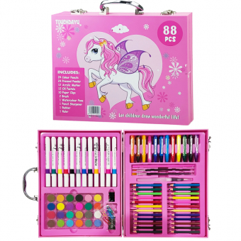 Купить Набор для творчества 88 предметов "Единорог" оптом